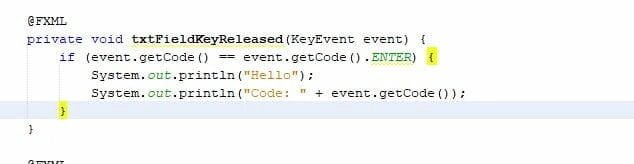 How to use the Key Event in JavaFX | 100% Best for beginners