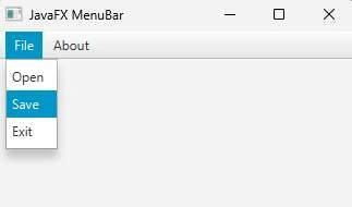How to use the Menu Bar in JavaFX | 100% Perfect Tutorial